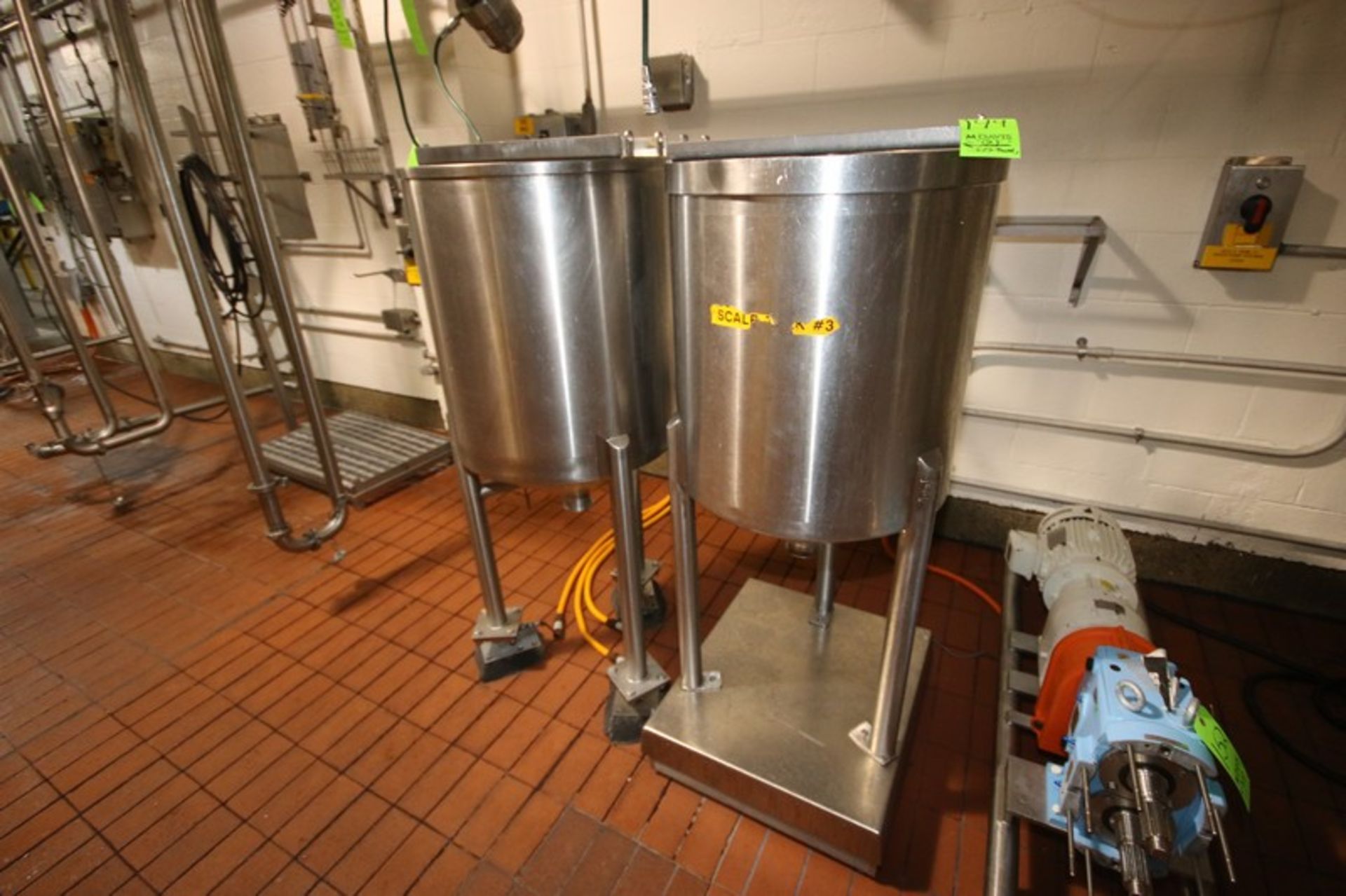 (2) S/S Single Wall Scale Tanks,1-2013 DCI 50 Gal. S/S Single Wall Tank, Vessel MAWP 0 PSI @ 100 - Image 4 of 8