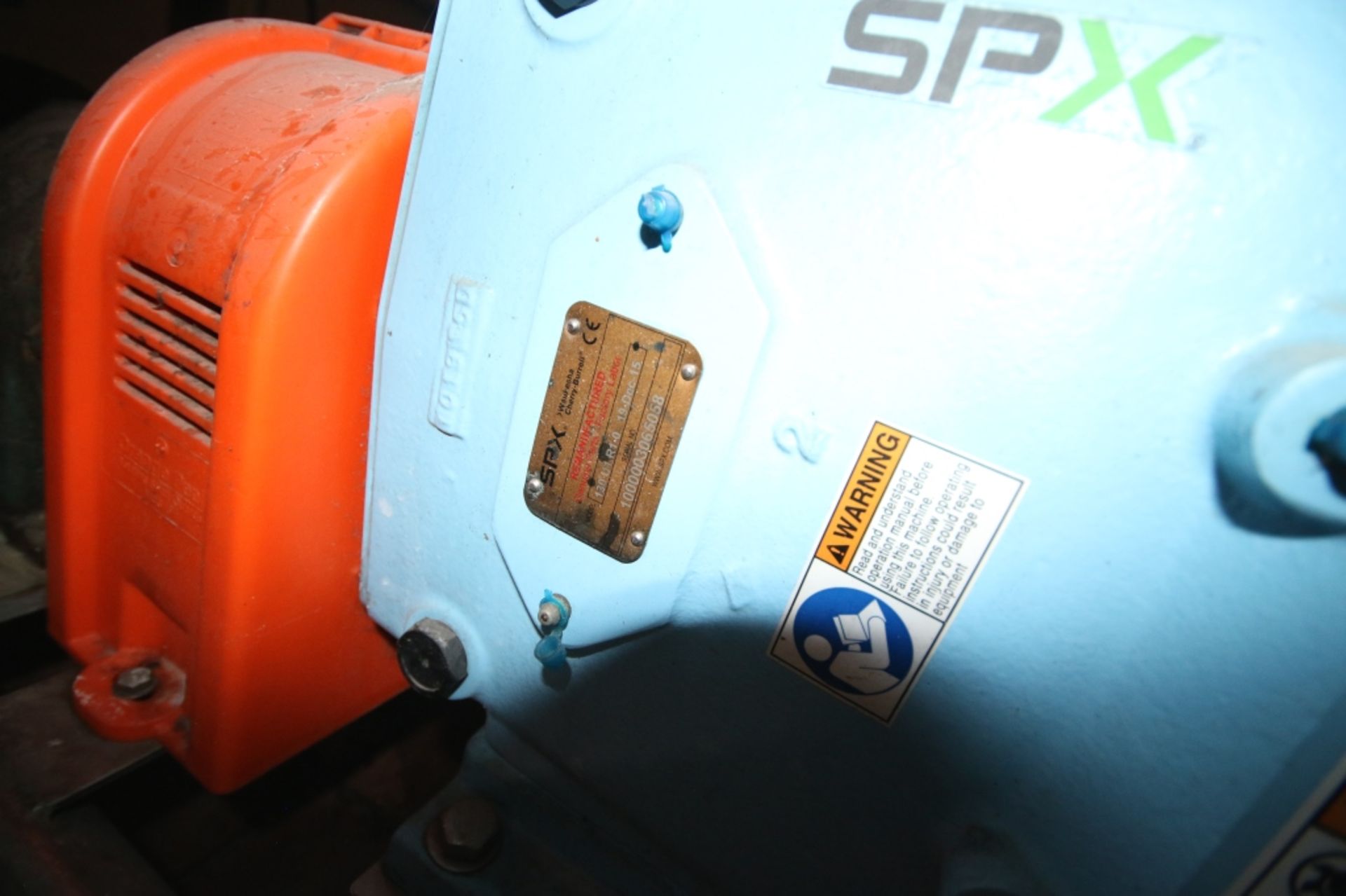 2015 SPX 10 hp PD Pump,M/N 130U1 R10, with Motor, Mounted on S/S Portable Frame (INV#82479)( - Image 5 of 8