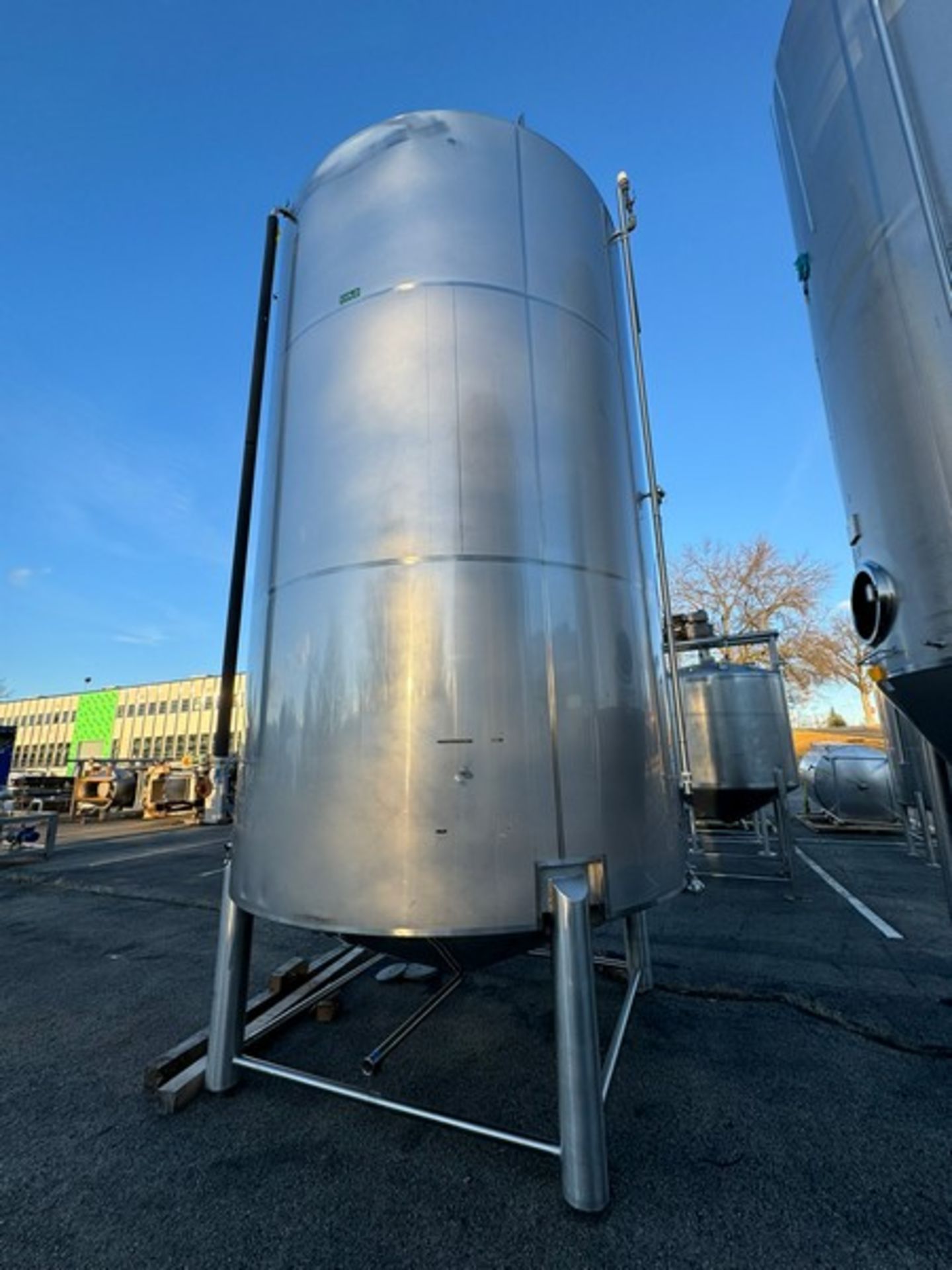 2012 Specific Mechanical Systems 200 BBL Capacity S/S Cold Liquor Tank, S/N RMP-136-12-300, with S/S - Image 3 of 7