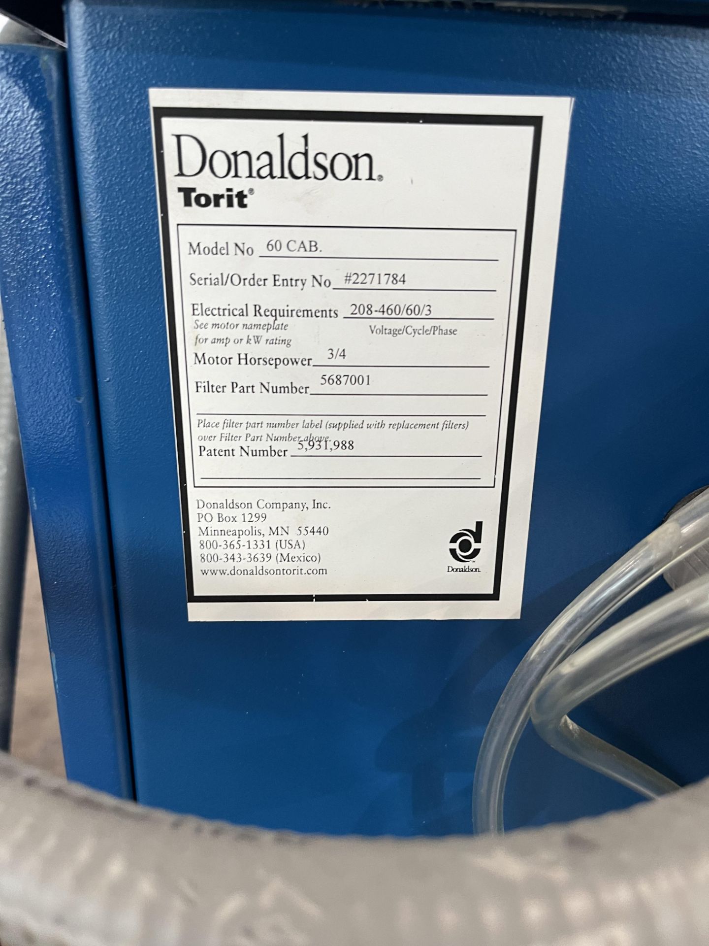 Donaldson Dust Collector - Image 2 of 8