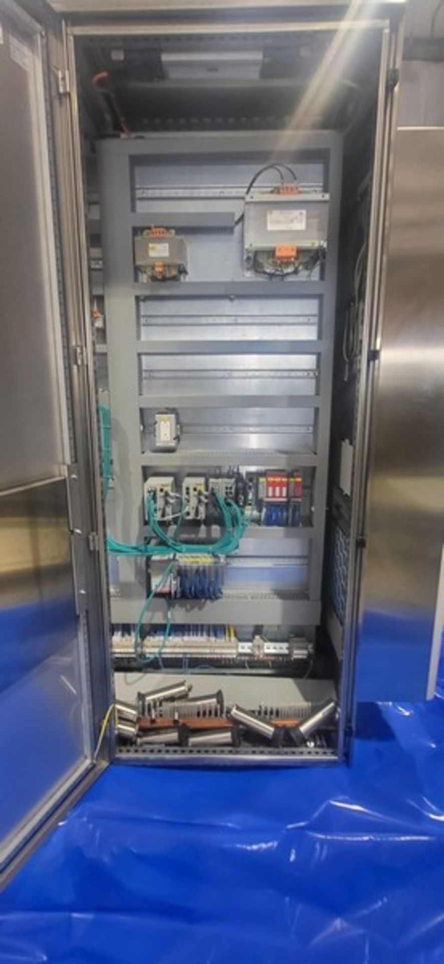 2019 Alimec 94" L x 24" Deep x 101" H 3 - Door S/S Pizza Line Control Panel SN 813-100, with Allen - Image 6 of 15