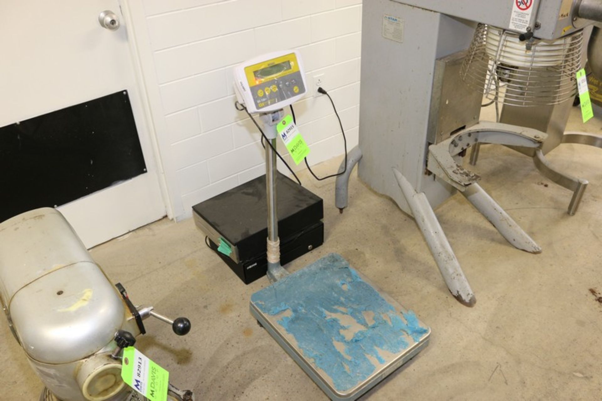 BW Easy Weigh Digital Platform Scale,M/N BX-120x, with (2) Micros Black Boxes, with Aprox. 20-1/2" L - Image 3 of 3