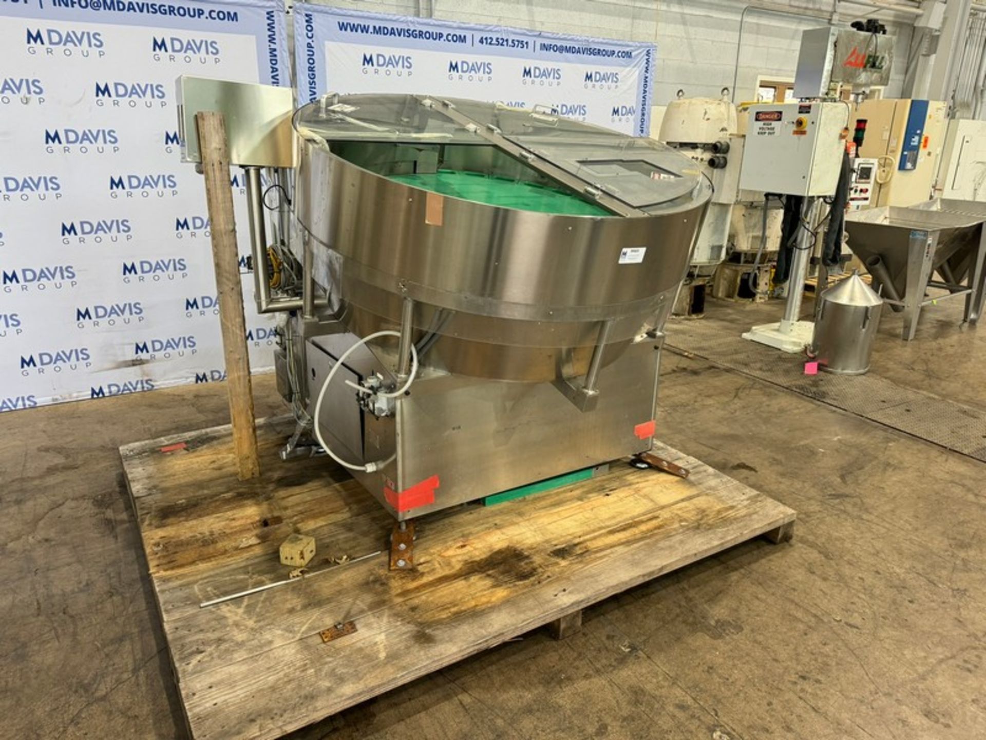 Capmatic S/S Hopper,Mounted on S/S Frame (INV#99405) (Located @ the MDG Auction Showroom 2.0 in