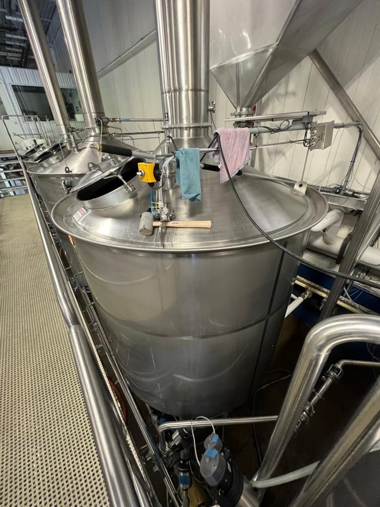 2012 Specific Mechanical Systems 45 BBL Capacity S/S Mash Tun Tank, S/N RMP-136-12, with Legs & S/ - Bild 10 aus 13