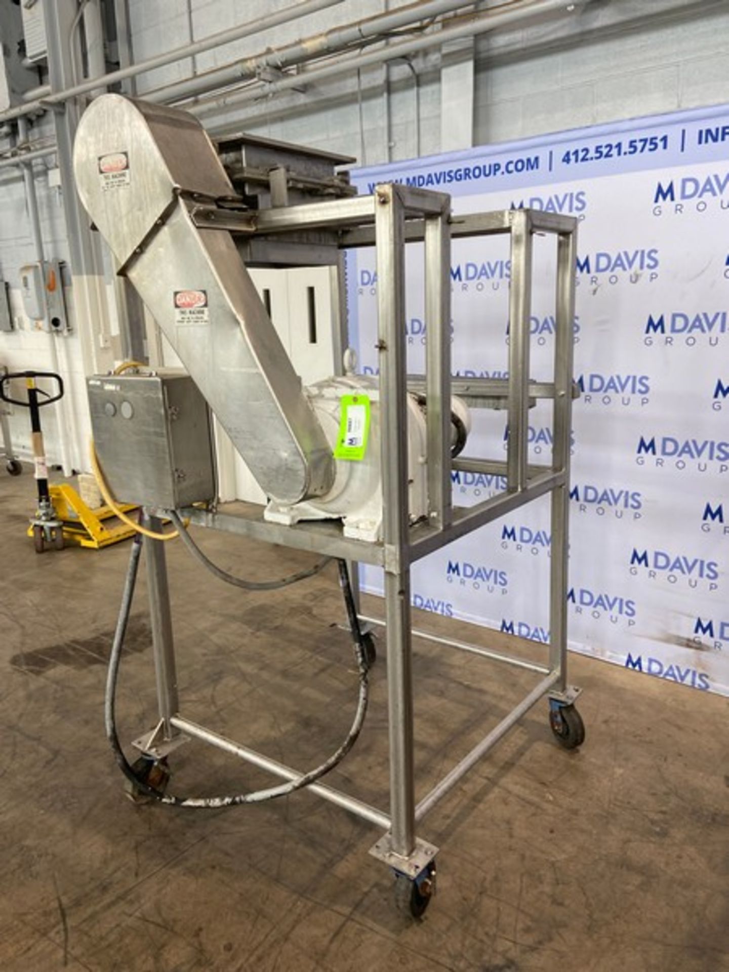 S/S Mill,with Motor, Mounted on Portable S/S Frame (INV#88887) (Located @ the MDG Auction Showroom - Image 2 of 6