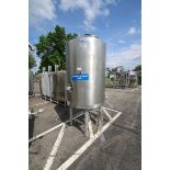 2013-2014 ABC Process Solutions 1,000 LTRS S/S Vertical SERUM Tank, MOC: AISI 316, Job No.: SST-