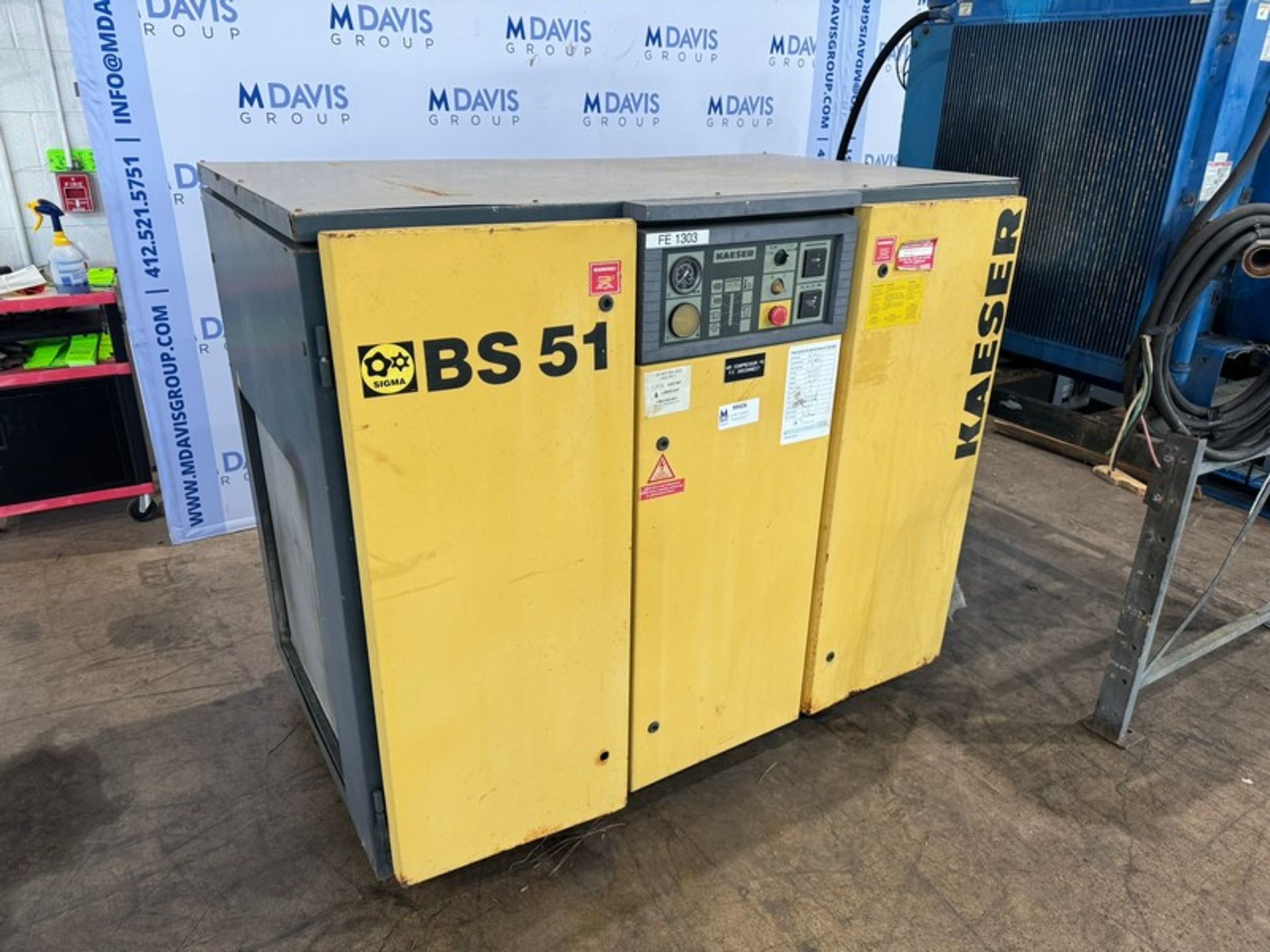 Kaeser Air Compressor,M/N BS 51 (INV#99426) (Located @ the MDG Auction Showroom 2.0 in - Image 2 of 8