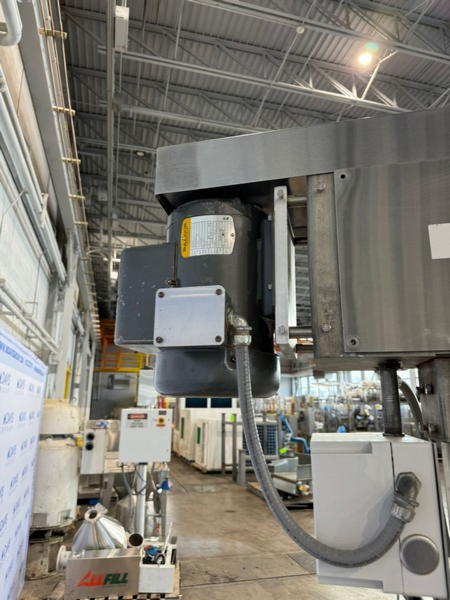 Image Fillers S/S Auger Filler,with 1-1/2 hp Baldor Motor, with Foot Control, Mounted on S/S - Bild 5 aus 12