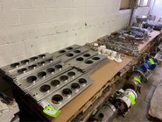 Lot of Assorted Osgood Parts,Includes (15) 4-Wide Cup Filling Plates, Aprox. 4-1/2 In. Dia. Cup & (