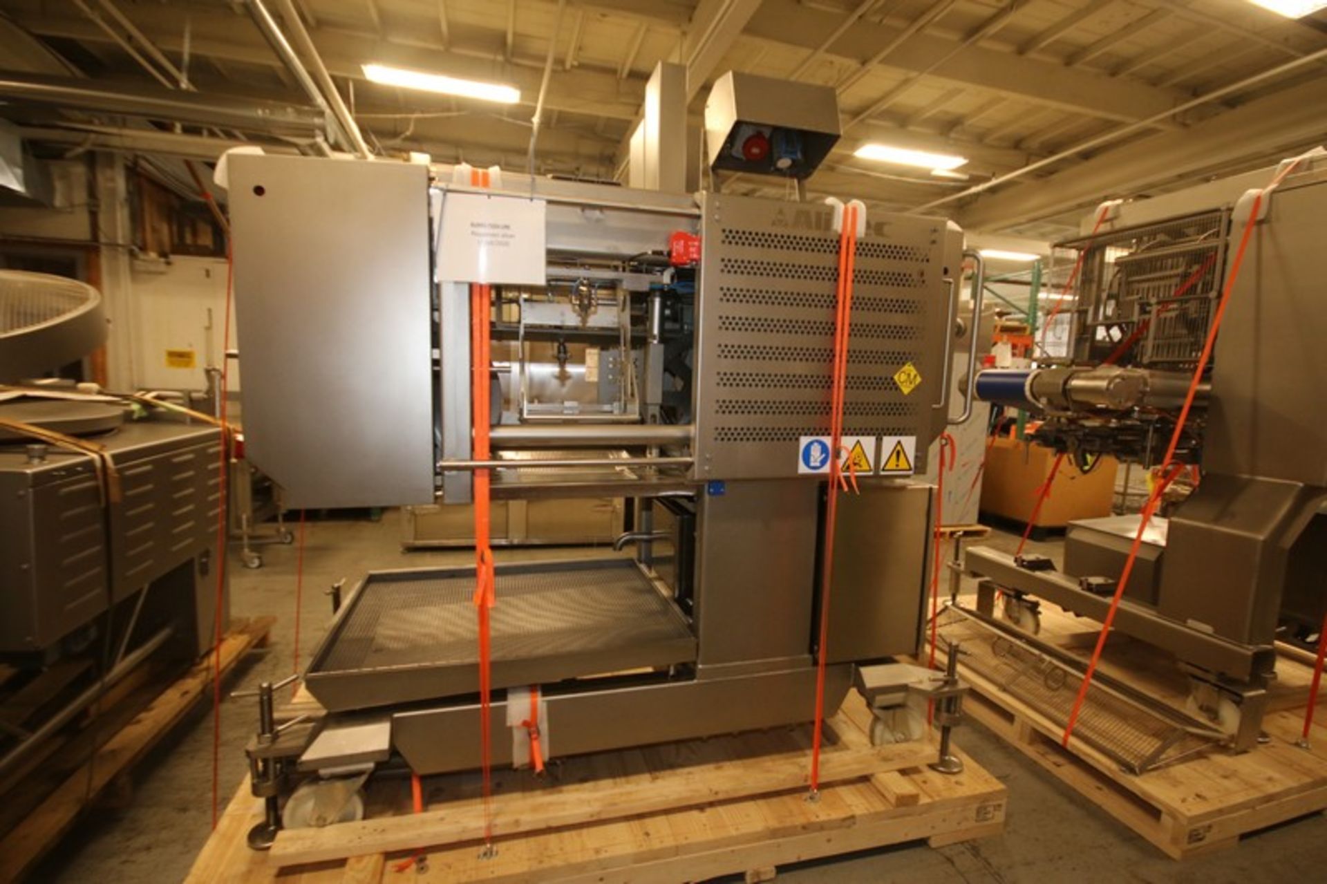 2019 Alimec S/S Pepperoni Slicer, Type SLICER MACHINE, SN 813-57, with Allen Bradley Stratix 5700 - Bild 5 aus 11