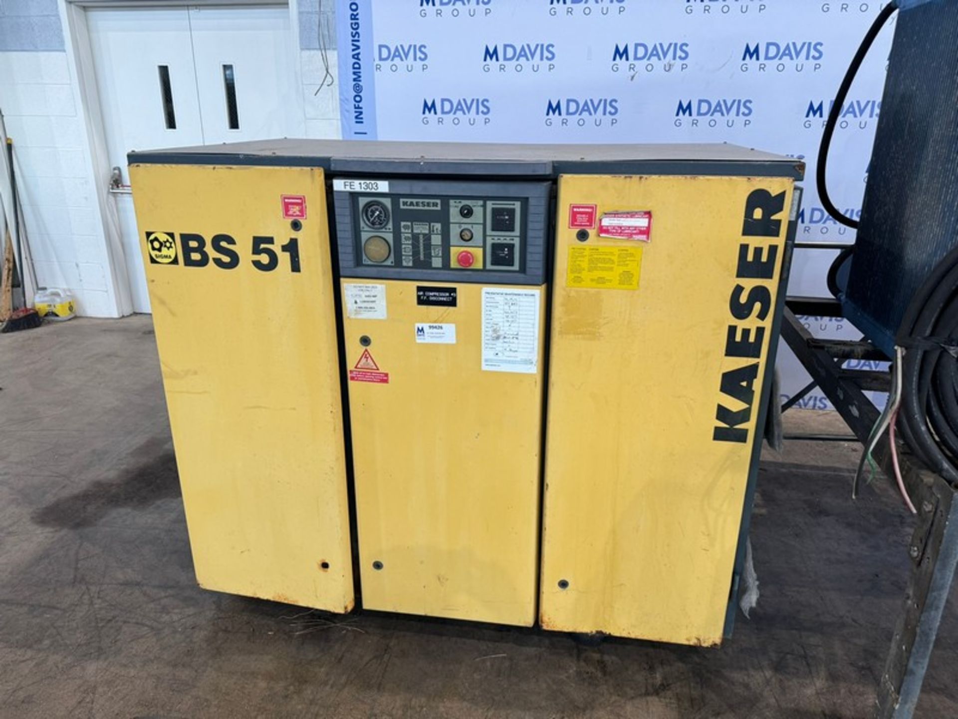 Kaeser Air Compressor,M/N BS 51 (INV#99426) (Located @ the MDG Auction Showroom 2.0 in