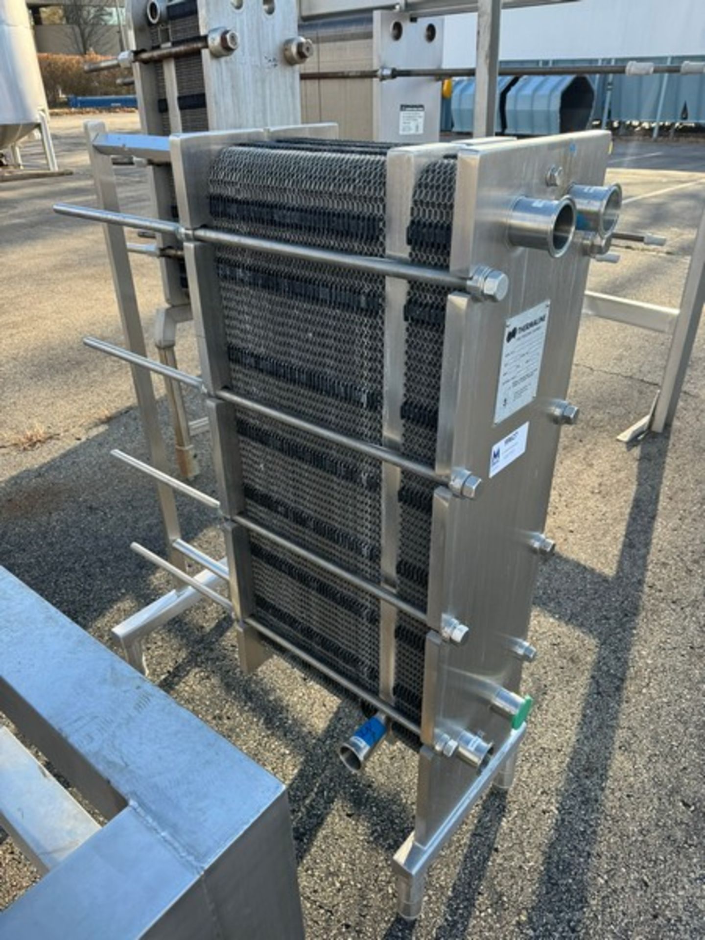 2011 Thermaline 2-Sections S/S Plate HeatExchanger, M/N T20CH-SB43, S/N 12721-01, MAWP 300 F(INV# - Image 5 of 5