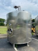 Feldmeier 3,000 Gal. S/S Processor,S/N S52399, Jacket MAWP 100 PSI @ 350 F, Min. Design Metal