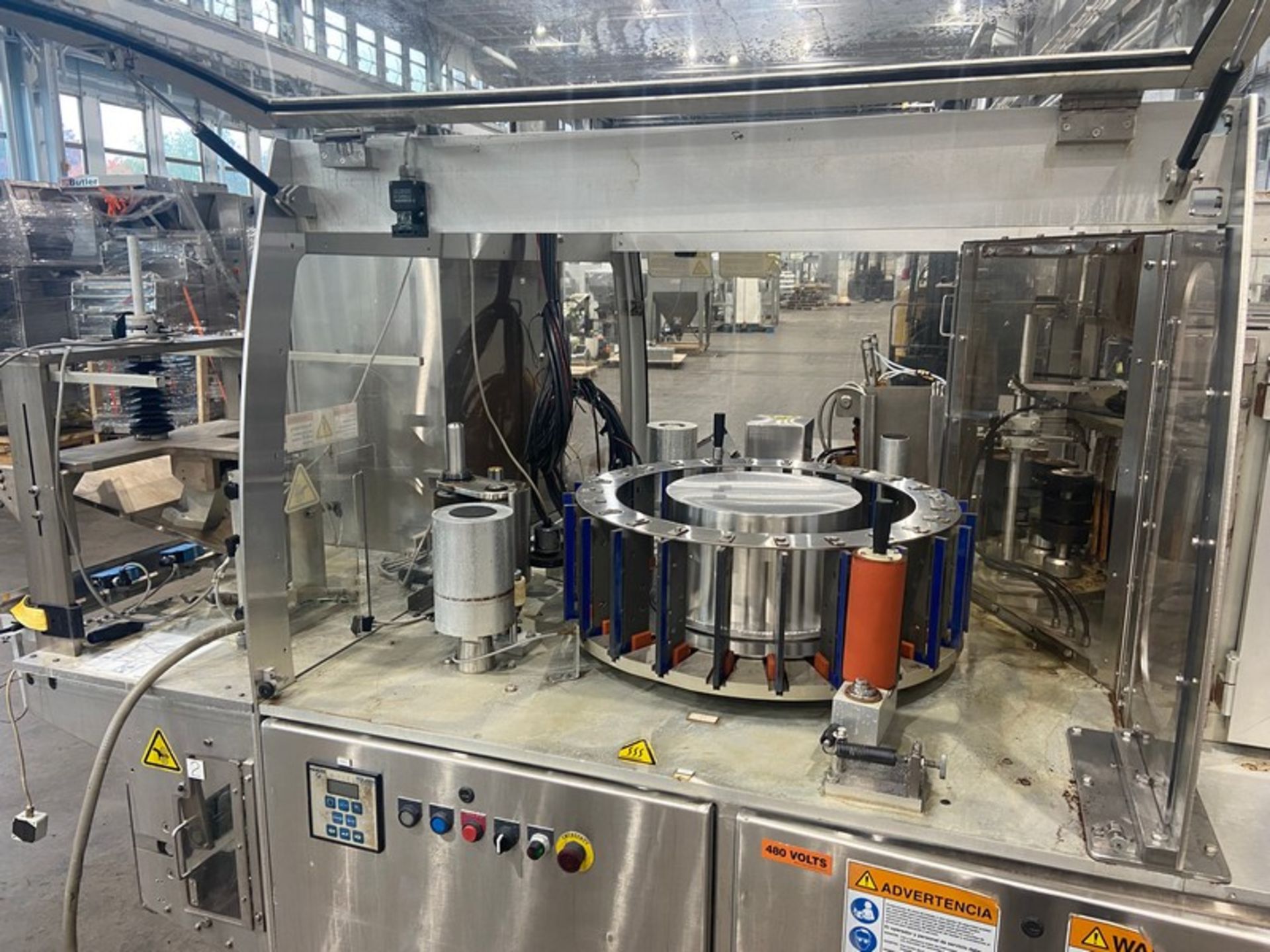 R.A. Jones Pouch King Pouch Filler,M/N S-6042, S/N S-6042, 460 Volts, 3 Phase, with On Board Control - Image 7 of 19