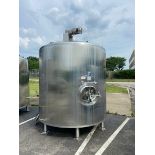 Feldmeier 3,000 Gal. S/S Processor,S/N S52399, Jacket MAWP 100 PSI @ 350 F, Min. Design Metal