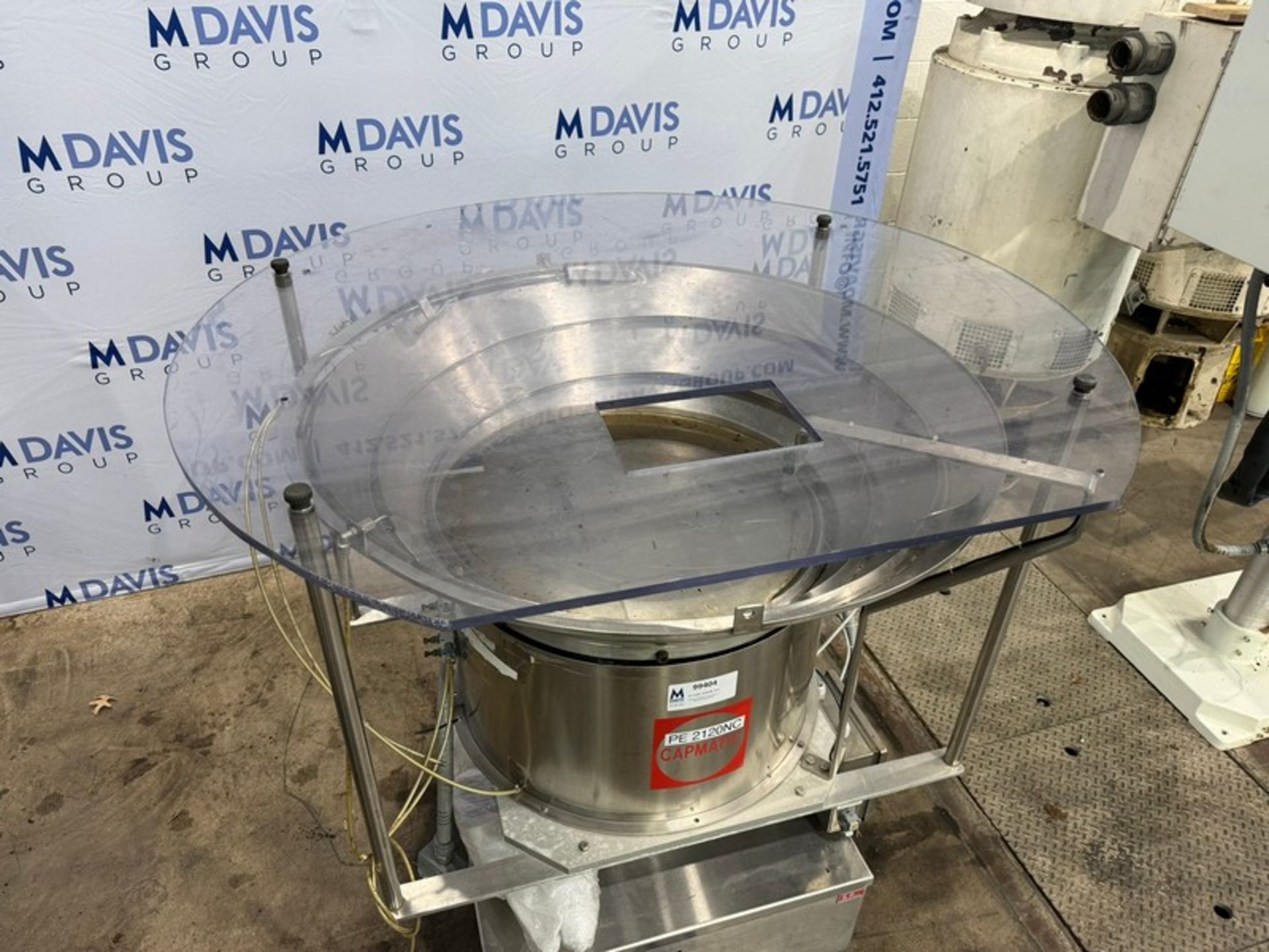 Capmatic S/S Vibratory Hopper,Mounted on S/S Frame (INV#99404) (Located @ the MDG Auction Showroom - Image 3 of 8