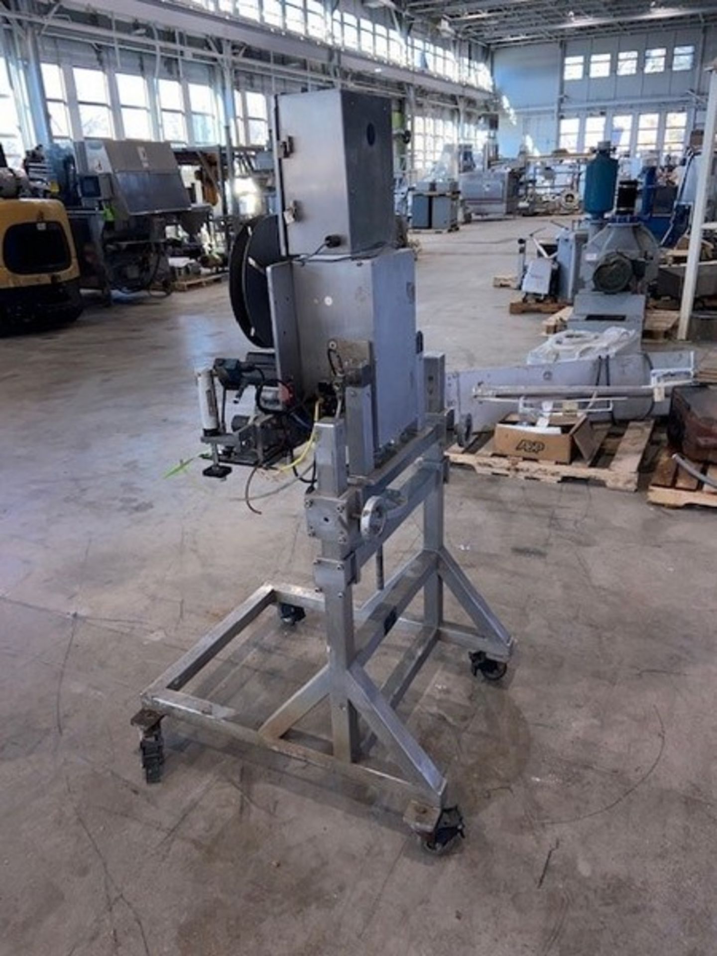 Labeling Systems Inc. Labeler,M/N 1961S, S/N 170261R, Mounted on S/S Portable Frame (INV#80095)( - Image 4 of 7