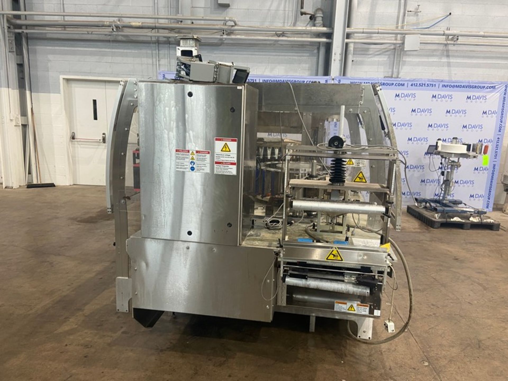 R.A. Jones Pouch King Pouch Filler,M/N S-6042, S/N S-6042, 460 Volts, 3 Phase, with On Board Control - Image 3 of 19
