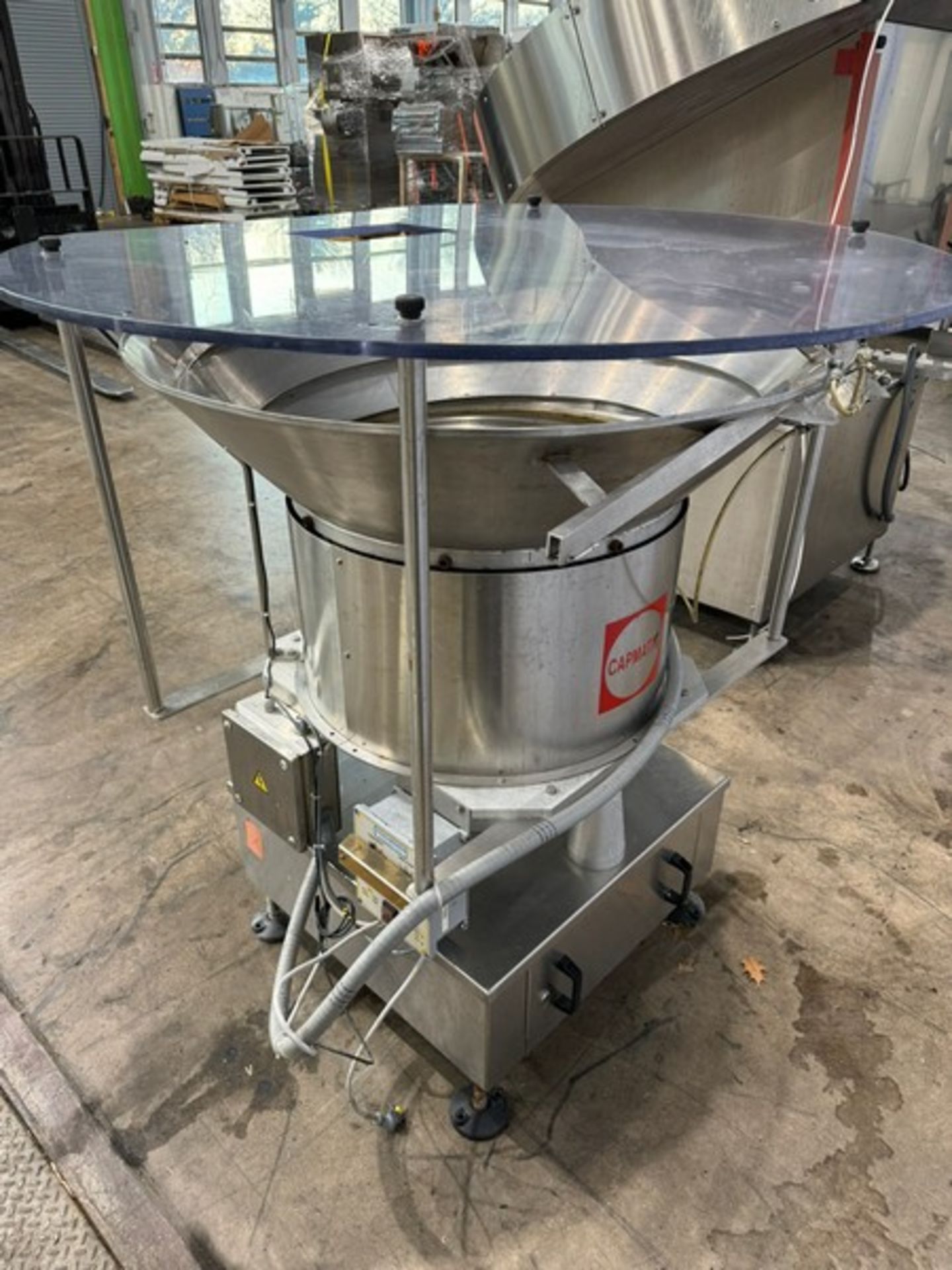 Capmatic S/S Vibratory Hopper,Mounted on S/S Frame (INV#99404) (Located @ the MDG Auction Showroom - Image 7 of 8