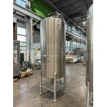 DCI Inc. 400 Gal. S/S Single Wall Vertical Mix Tank, S/N 94-F-48909-B, with Vertical S/S