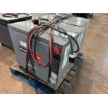 Hobart Accu-Charge Forklift Battery Charger,M/N 1050C3-1B, S/N 238CS03945, with Gray Connector (