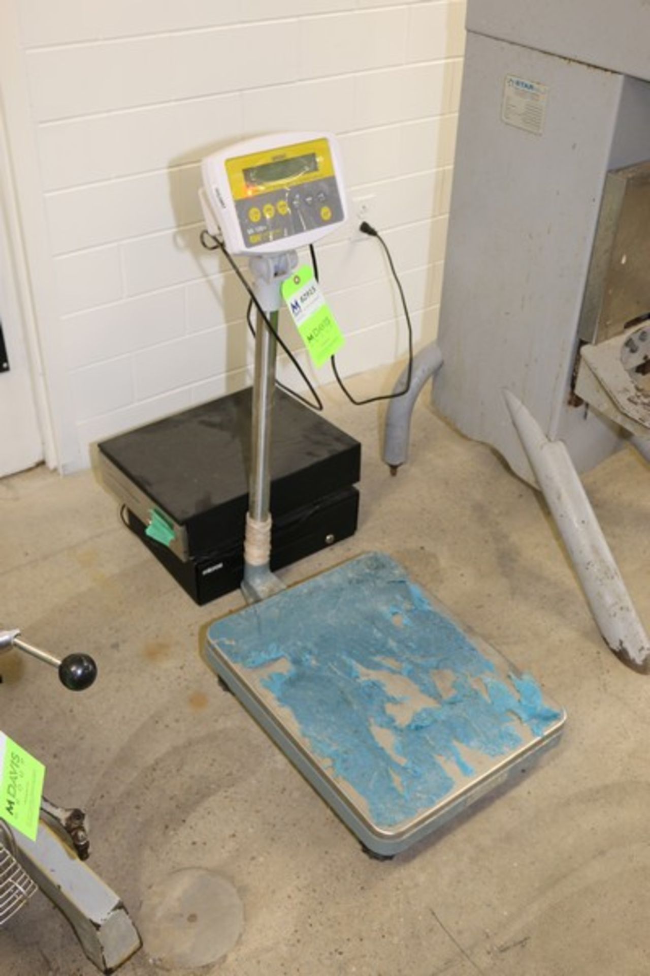 BW Easy Weigh Digital Platform Scale,M/N BX-120x, with (2) Micros Black Boxes, with Aprox. 20-1/2" L - Image 2 of 3