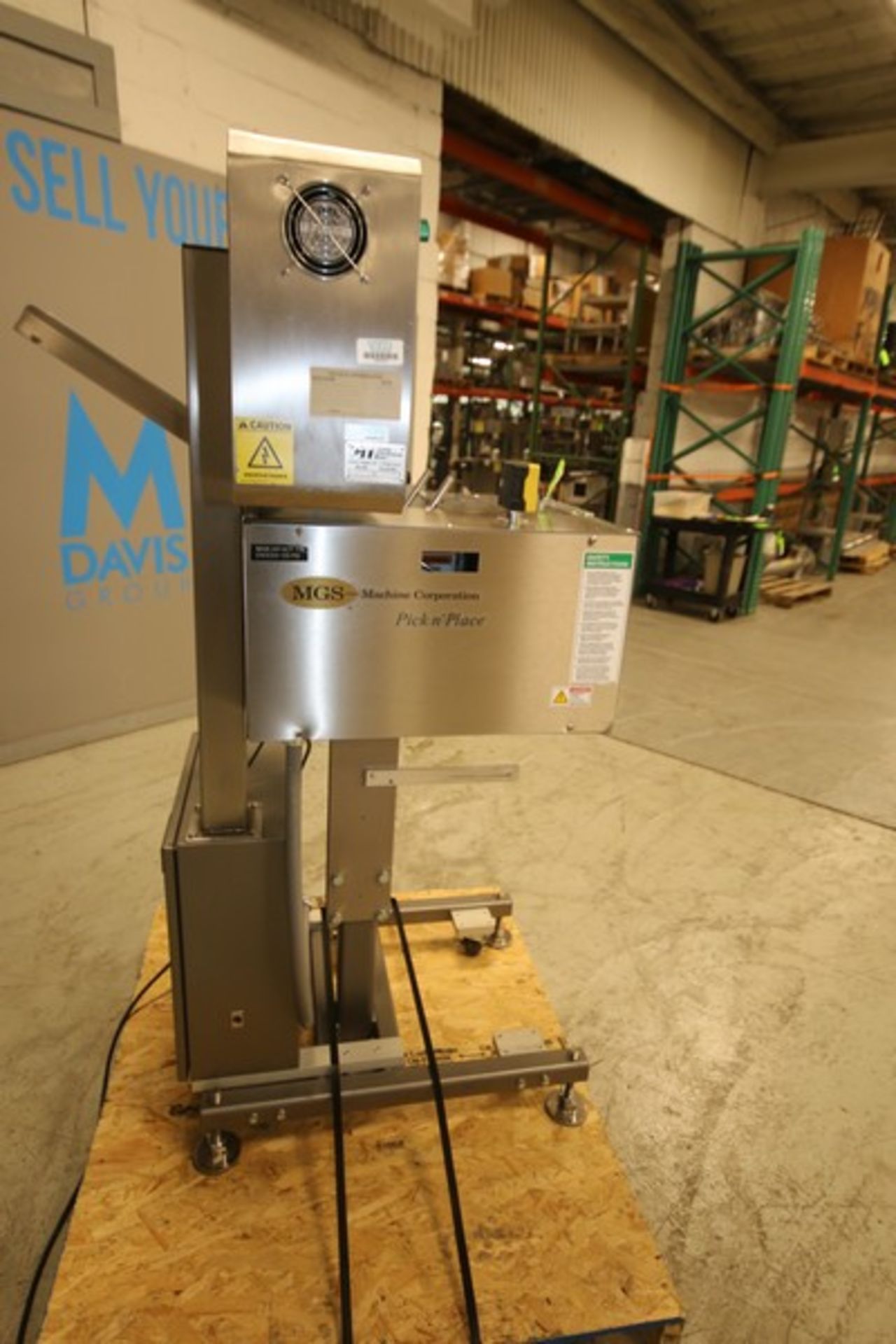 MGS S/S Pick N' Place Packaging Machine, Model RPP-221, SN 10685, with Allen Bradley Micro Logix - Image 7 of 12