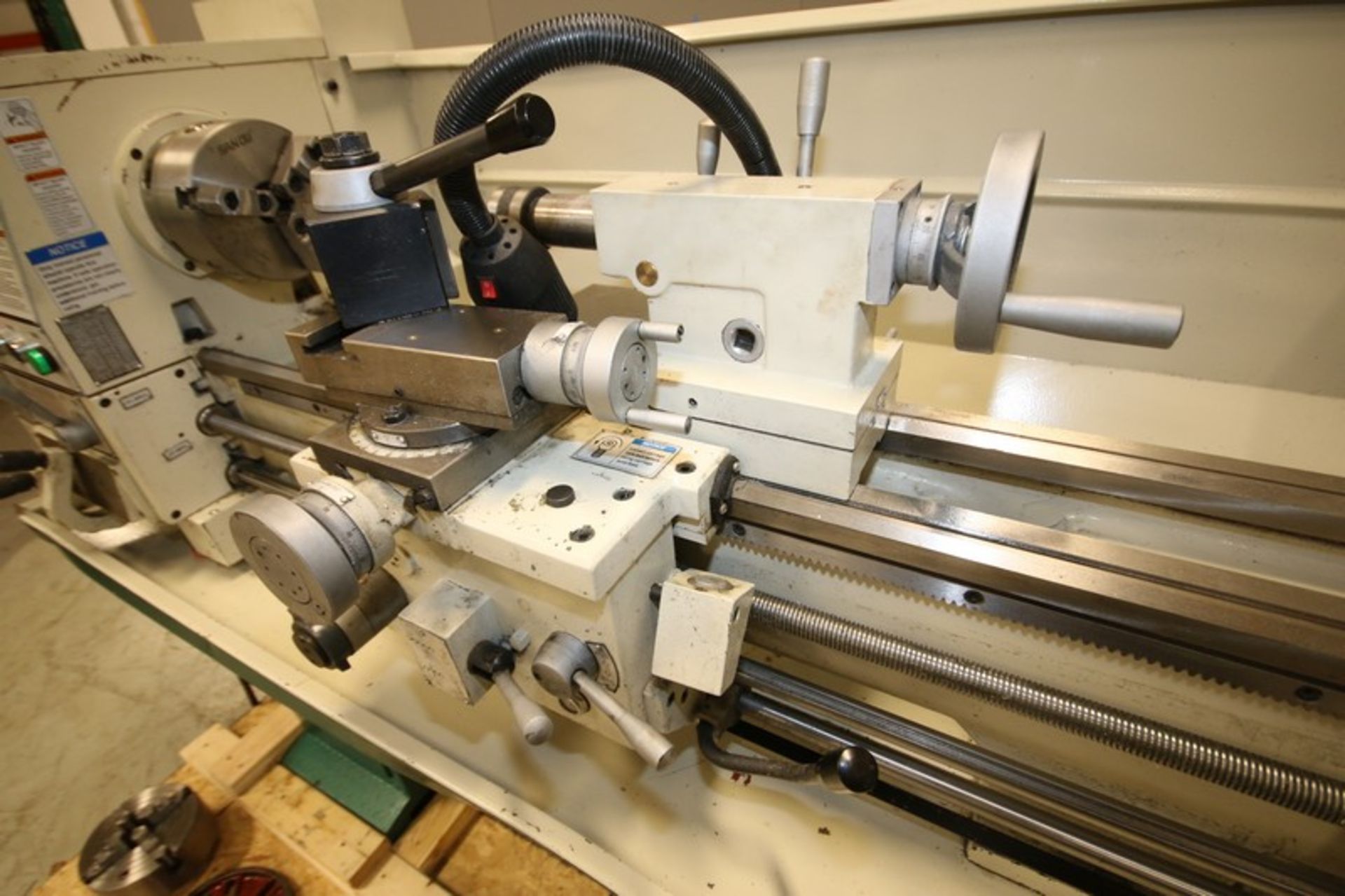 2021 Grizzley 12" x 36" Gunsmith's Lathe, Model G4003G, SN 0120050339, with 2 hp Motor, 220V, - Image 4 of 14