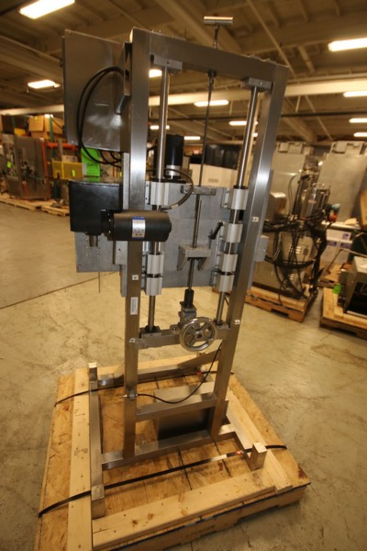 4 - Head In Line Capper with Adjustable S/S Frame, Controls, 120 V (INV#101591) (Located @ the MDG - Image 4 of 9