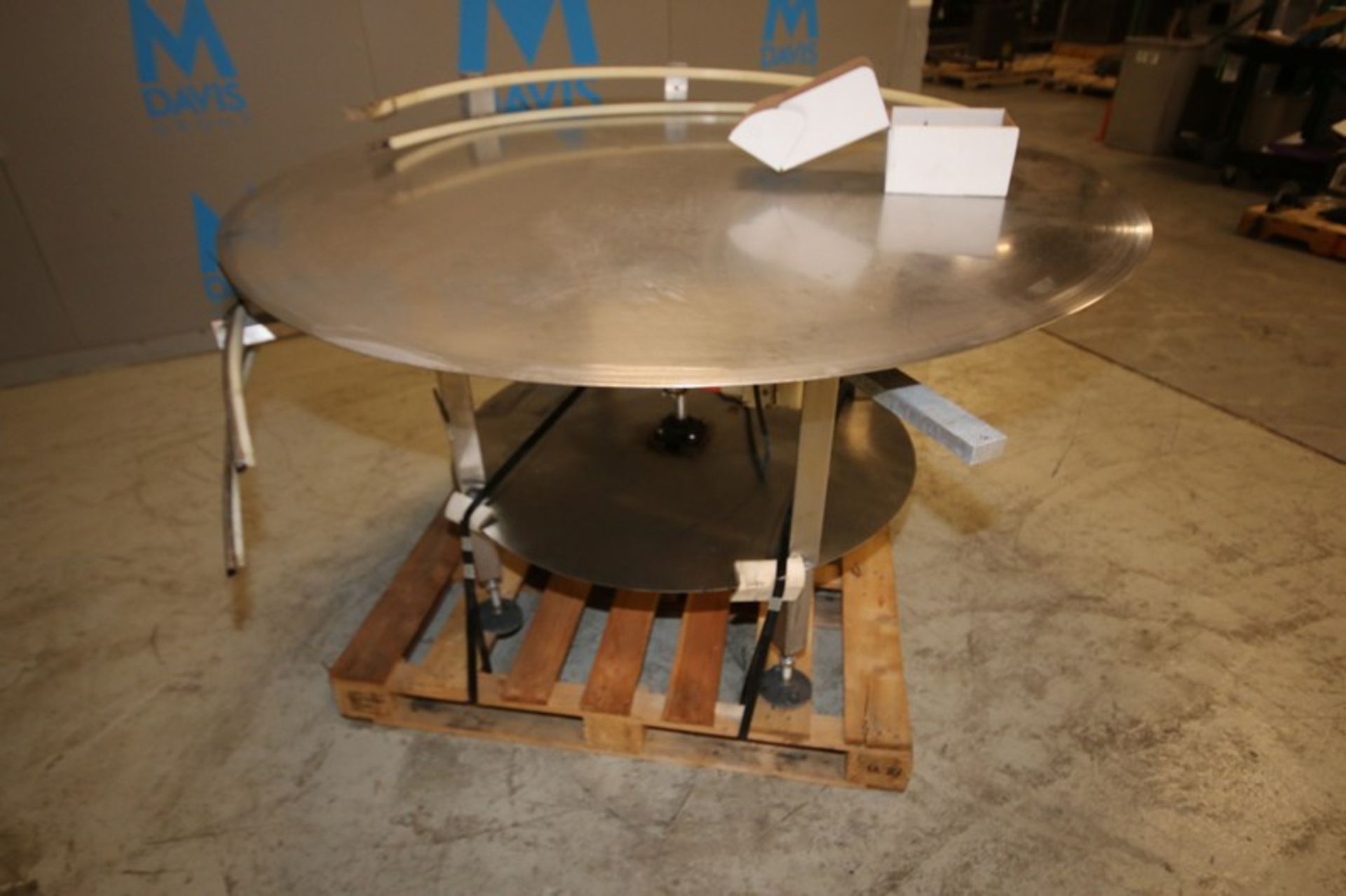60" Round S/S Conveyor Accumulation Table, 34" H, with Drive, Includes New Automation Direct - Image 5 of 7
