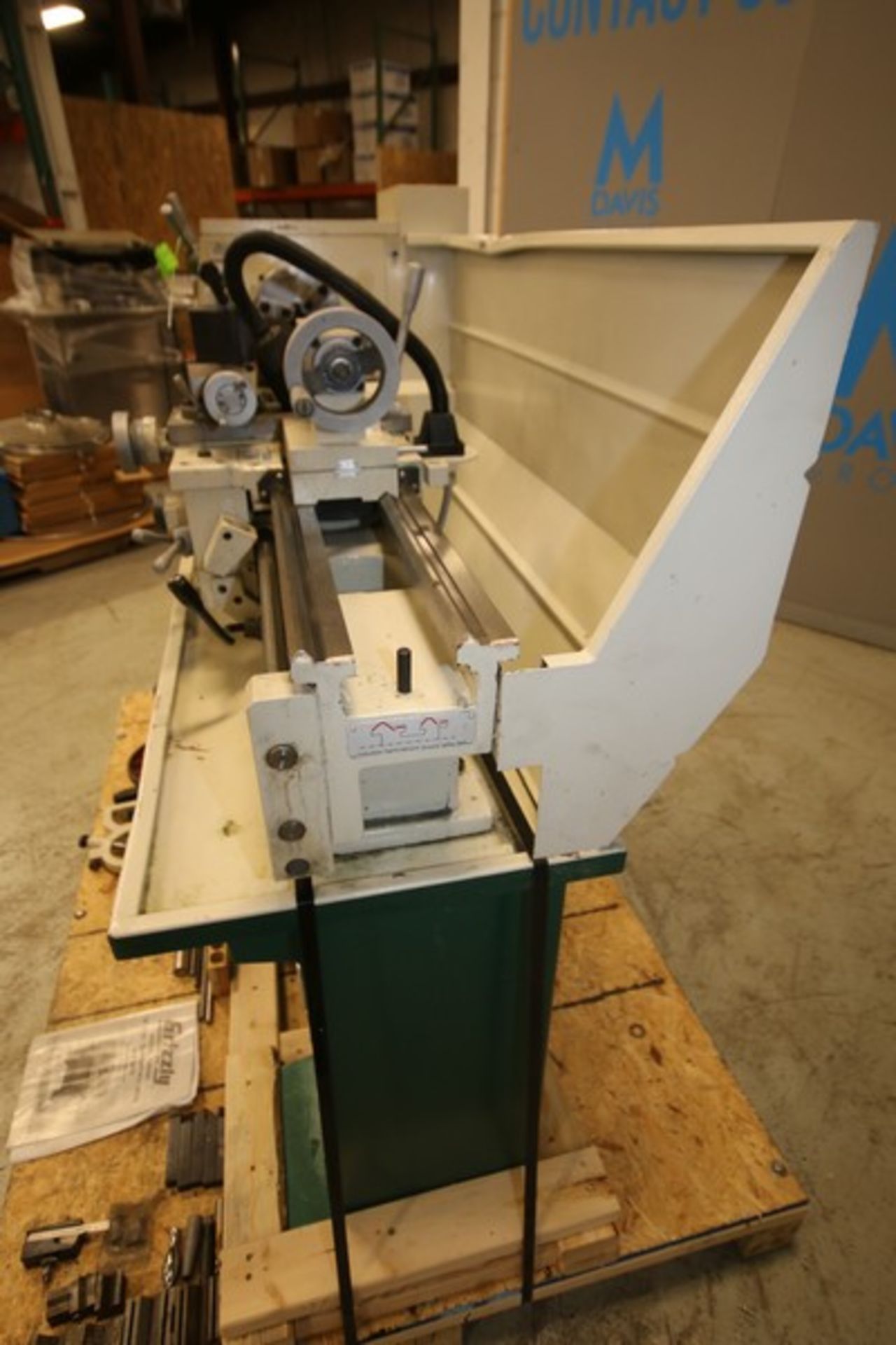 2021 Grizzley 12" x 36" Gunsmith's Lathe, Model G4003G, SN 0120050339, with 2 hp Motor, 220V, - Image 6 of 14