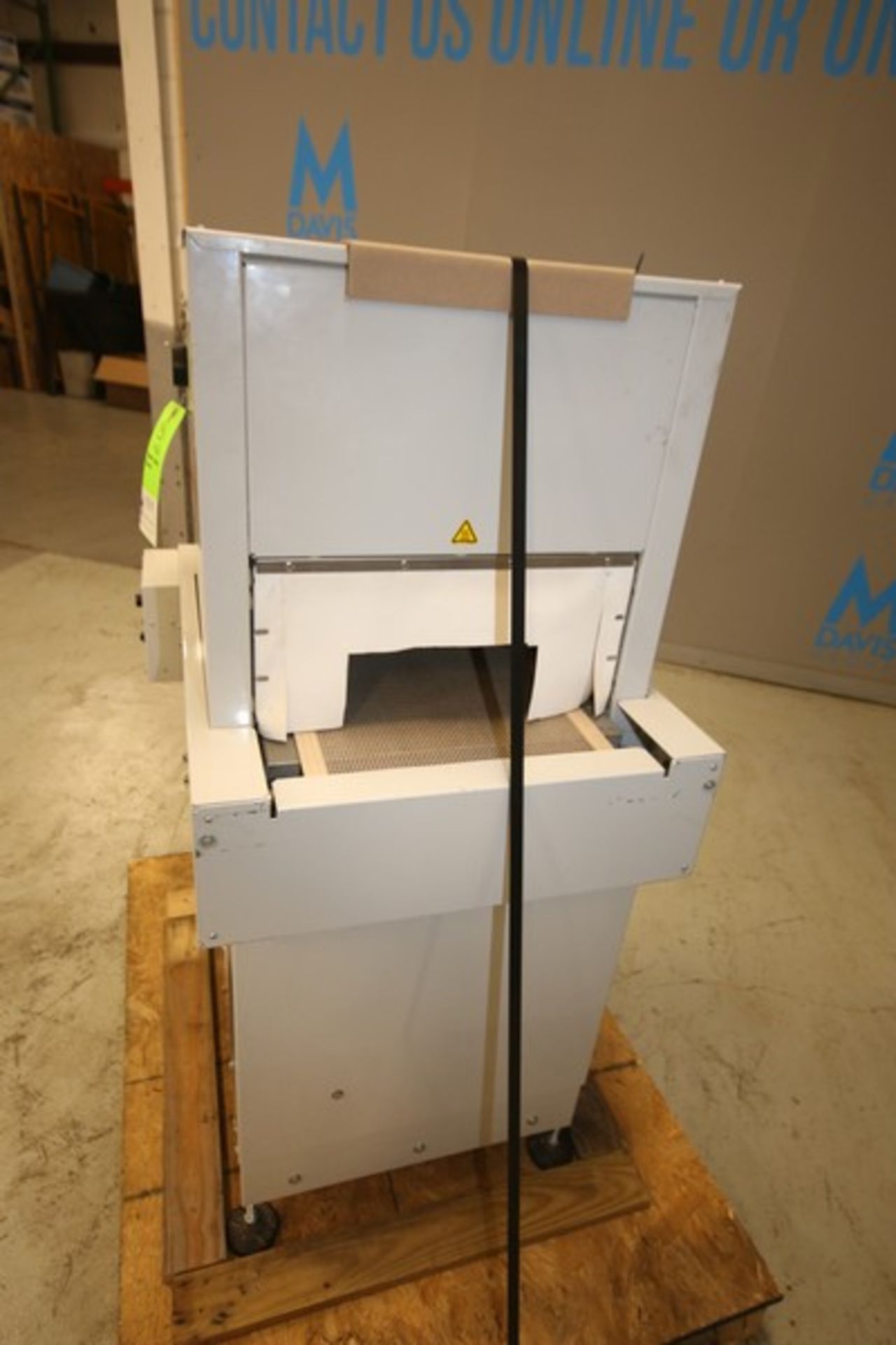 Clamco Portable Shrink Heat Tunnel, Type 820 Tunnel, PN 944-000028, SN 95768, 20" L x 33" H, with - Image 2 of 6