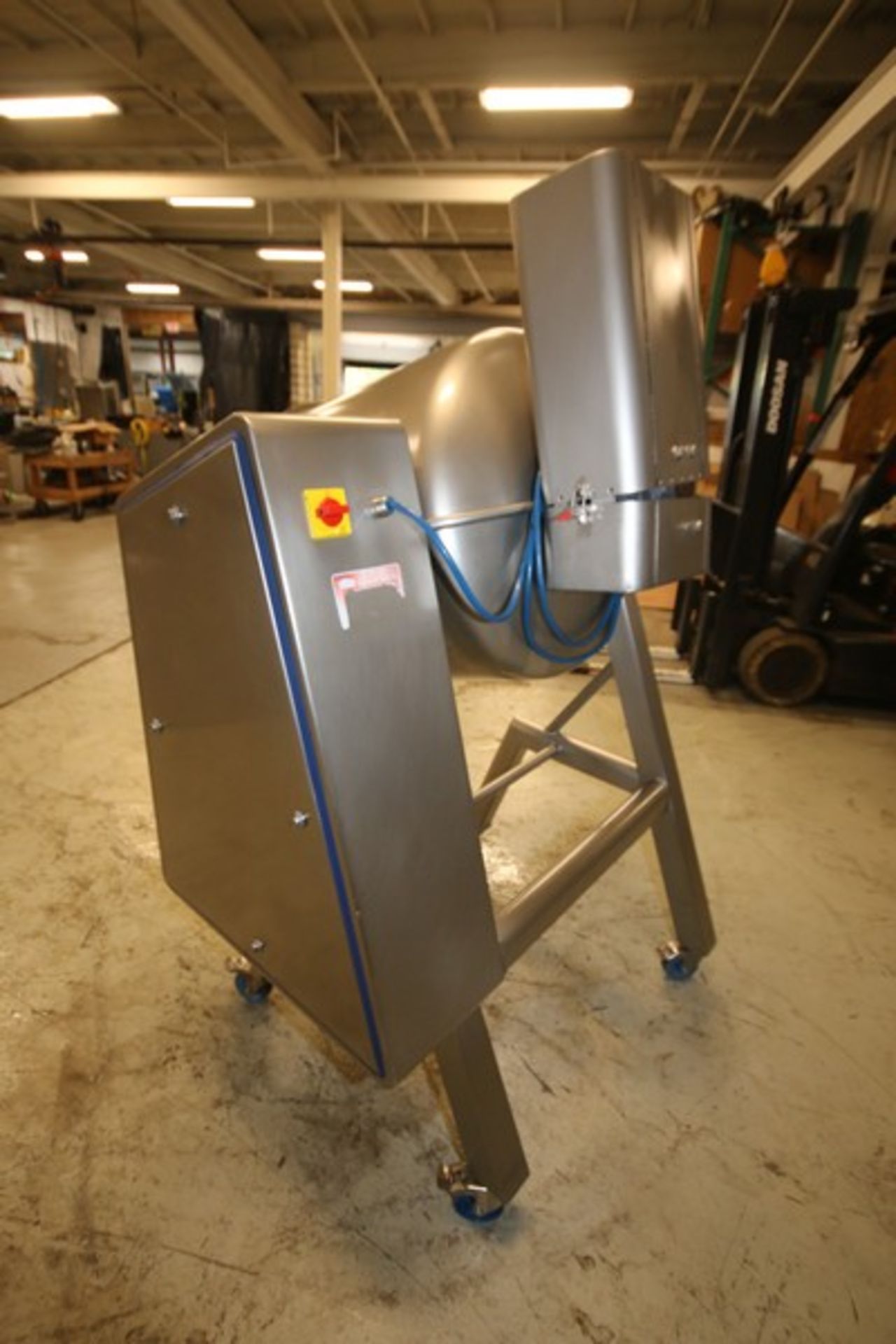 2020 Vakona, 250L Portable S/S Mixer, Model FM-250-STL, with Tilt Capability Hinged Lid & - Image 6 of 9