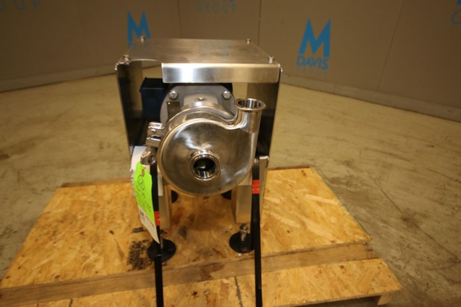 Ampco 1.75 hp Centrifugal Pump, Model C+114-D-056C SN 1931908-5-1, with 1.5" CT S/S Head, 3450 rpm - Image 2 of 5