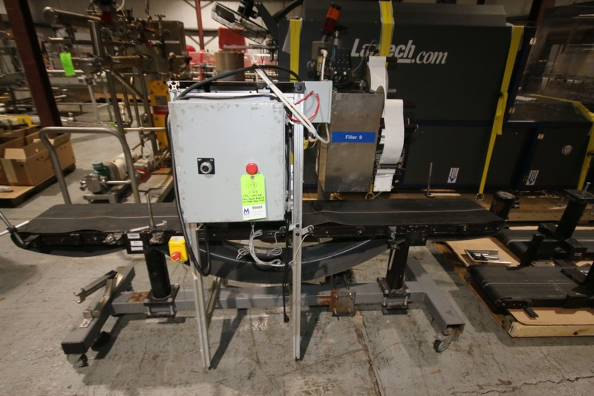 CTM In-Line Labeler, Model 3600-8485SE, SN 3600-0825-0508, with Sato m-8485SE Bar Code Printer, - Image 4 of 9