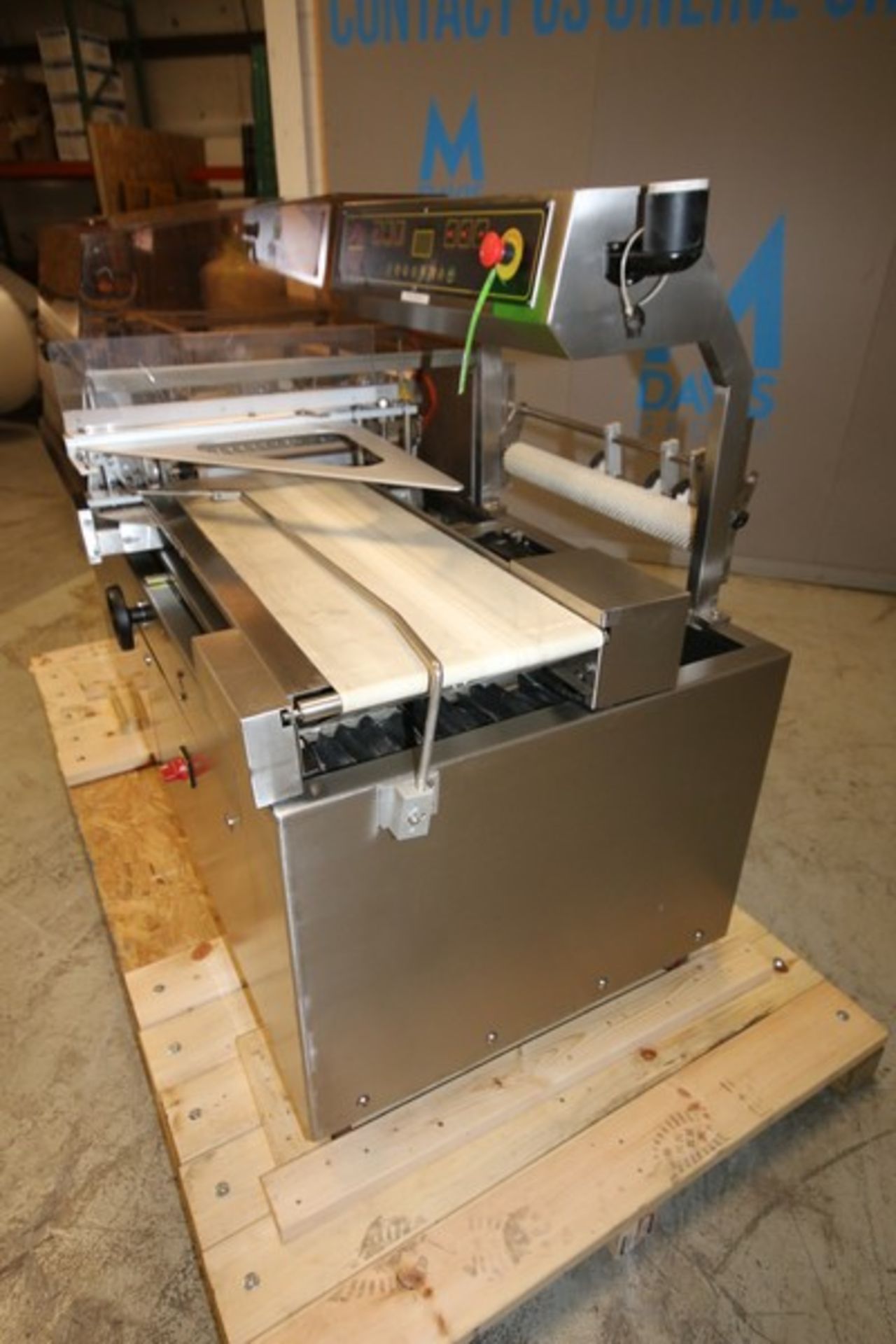 Minipack S/S Shrink Bundler / Overwrapper, Model Sealmatic 56T, SN 00517, with 14" W Conveyor, - Image 5 of 15