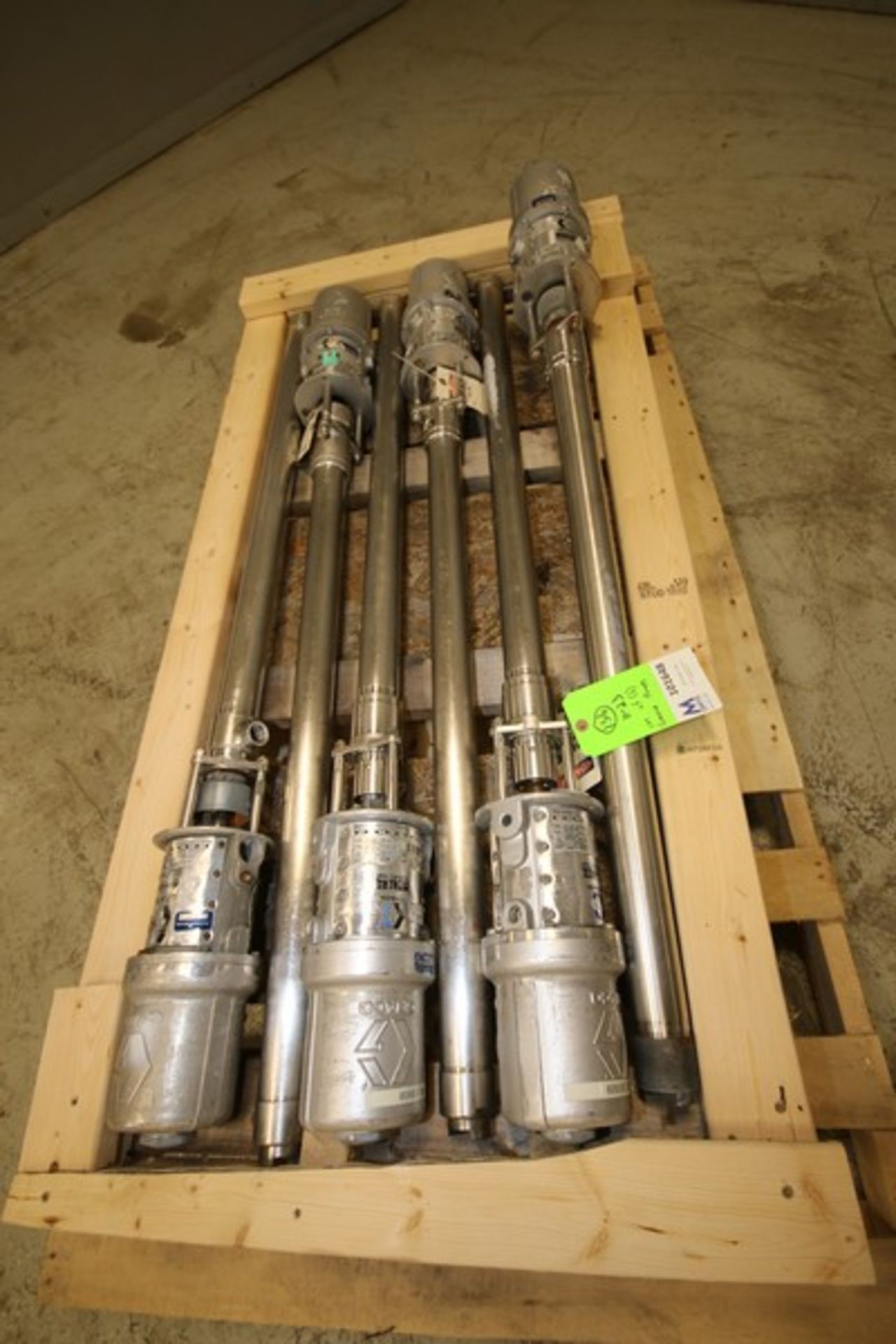 Lot of (6) Graco Monark Pneumatic S/Ss Barrel Pump (INV#101648) (Located @ the MDG Auction