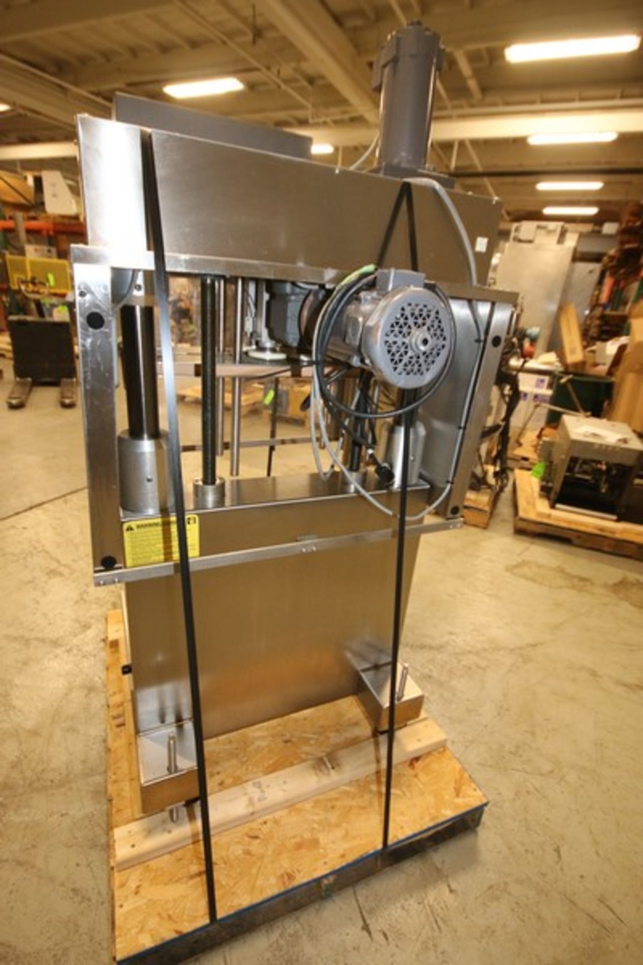 Kaps - All In Line S/S Capper, Model FE4-R, SN 4912, with 4 - Heads, Controls, 110V (INV#101589) ( - Image 7 of 10