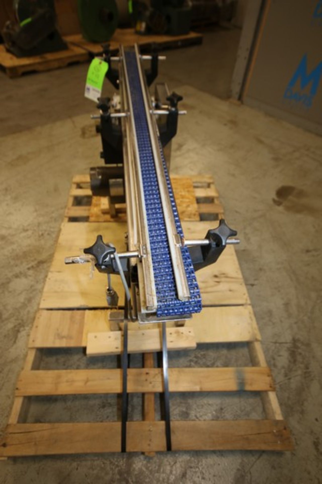 55" L x 31" H S/S Product Conveyor Section with 3" W Intralox Type Plastic Belt, 1/4 hp Drive - Image 3 of 4