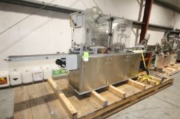 Blipack Blisterpack Machine, Model 204, SN 1531291, Set Up with 8" W Foil Roll, Die Sets, with Allen