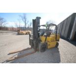 Cat / Clark Aprox. 10,000 lbs. Capacity Propane Forklift, Possibly Model GC50, SN A27701, with 2