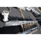 11' L S/S Product Conveyor Section with 4.5" W Plastic Conveyor, Drive with Leg Supports (INV#