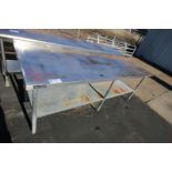 Nexel 8' L x 30" W x 34" H S/S Top Table (INV#101786) (Located @ the MDG Auction Showroom in Pgh.,