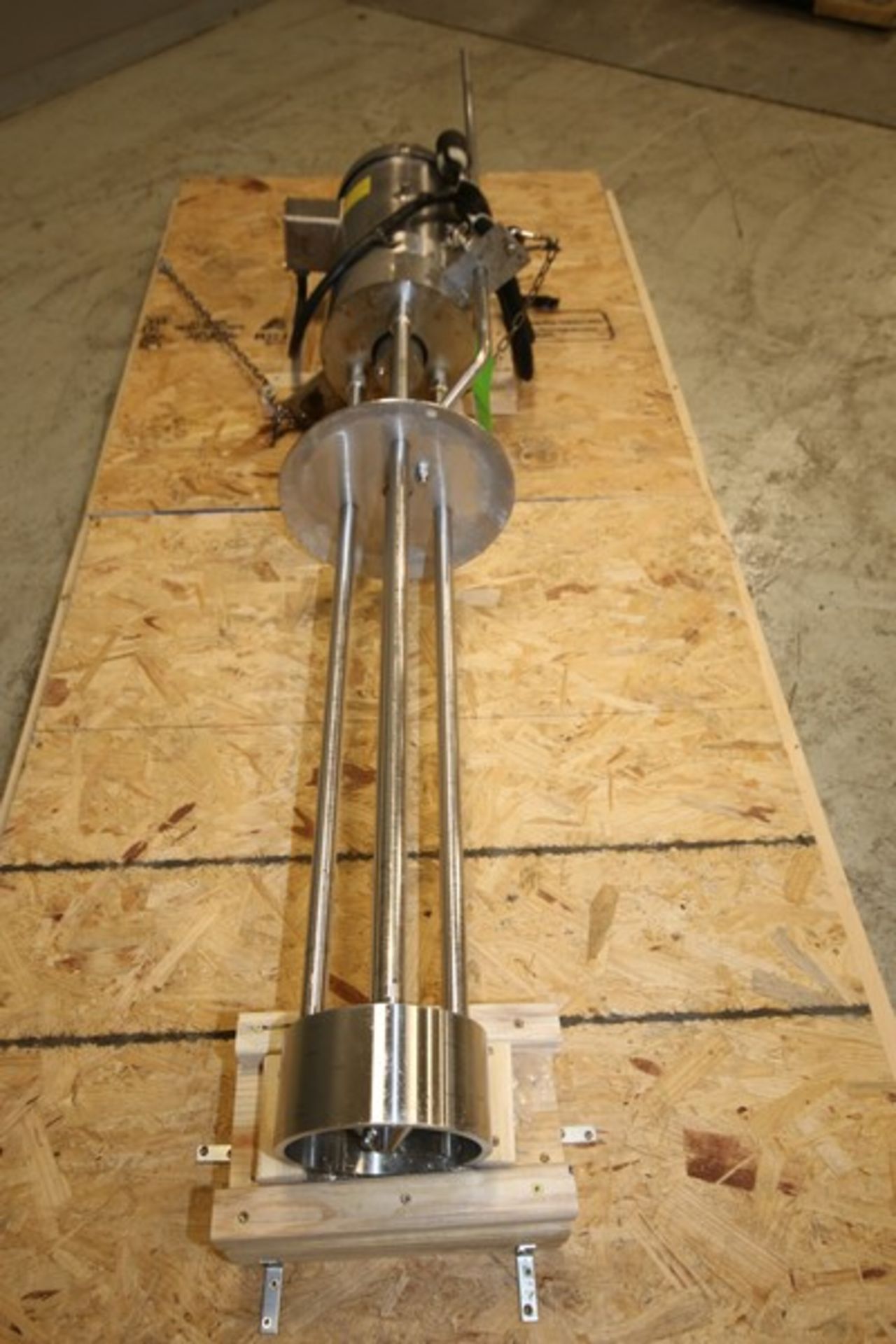 Arde -Barinco Inc. 10 hp High Shear Homogenizer Mixer, Model CJ-75-2, SN 1591, with 7" Diameter - Image 2 of 7