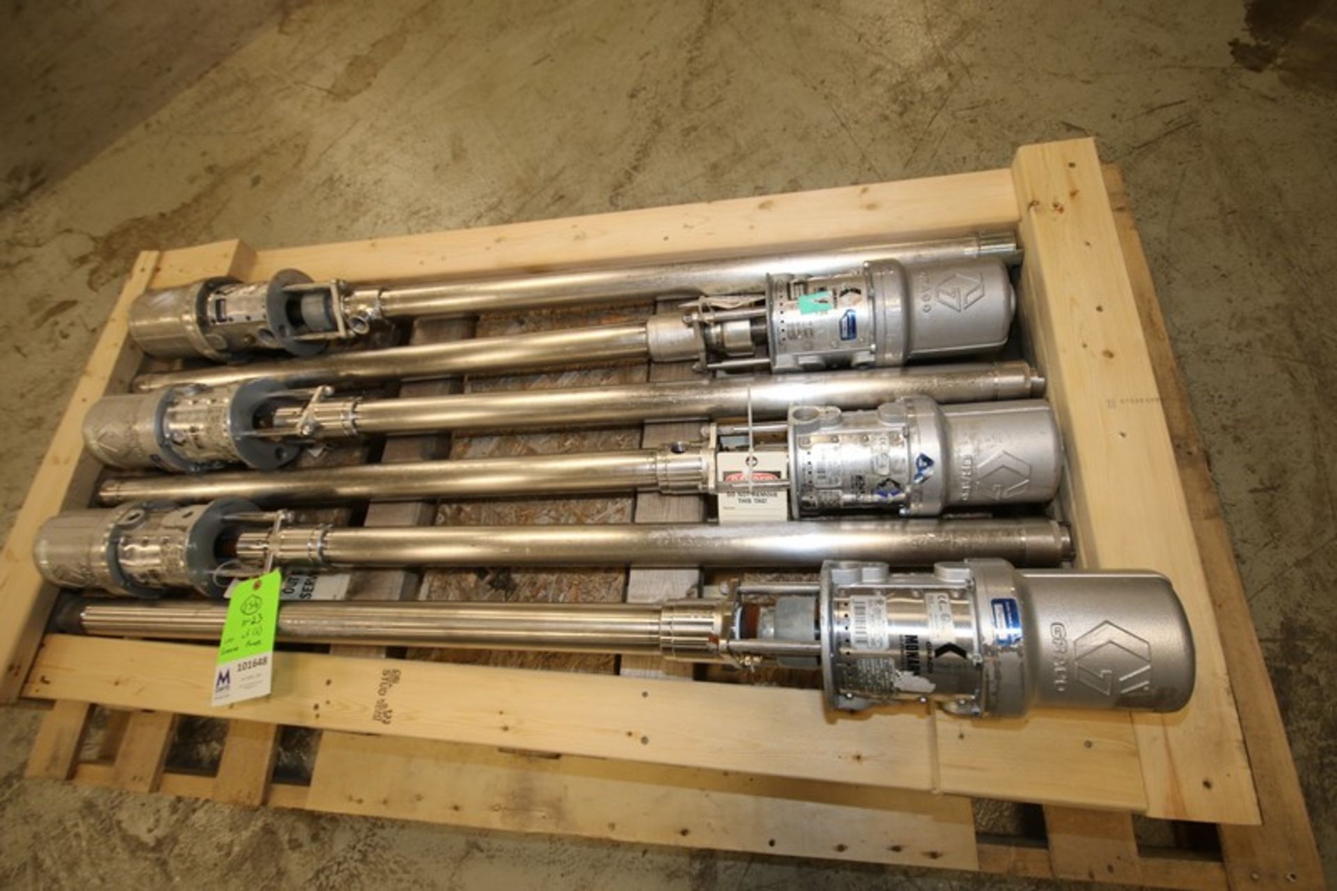 Lot of (6) Graco Monark Pneumatic S/Ss Barrel Pump (INV#101648) (Located @ the MDG Auction - Image 2 of 8