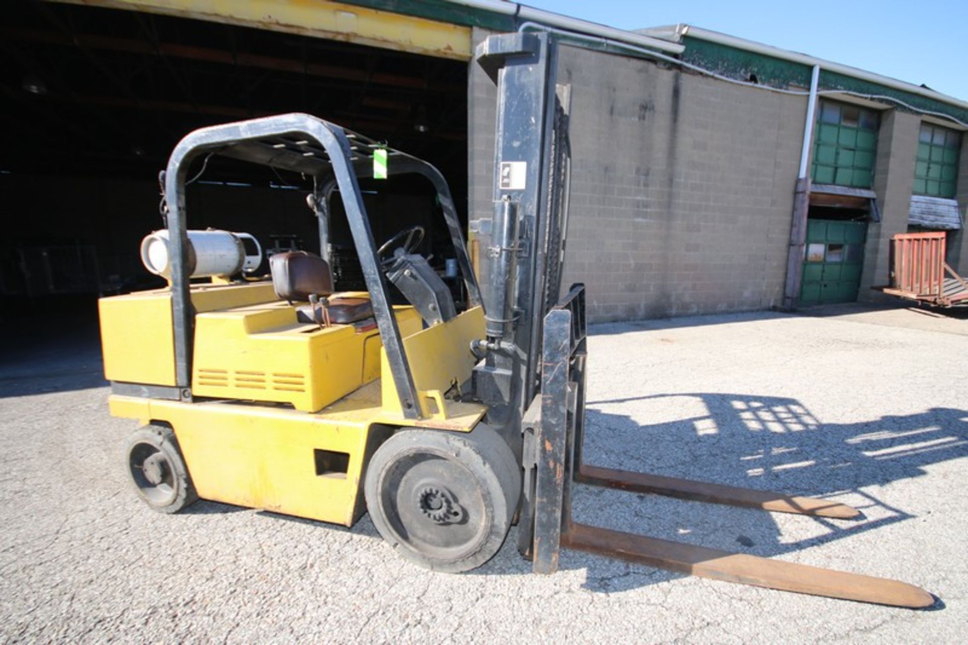 Cat / Clark Aprox. 10,000 lbs. Capacity Propane Forklift, Possibly Model GC50, SN A27701, with 2 - Image 6 of 11