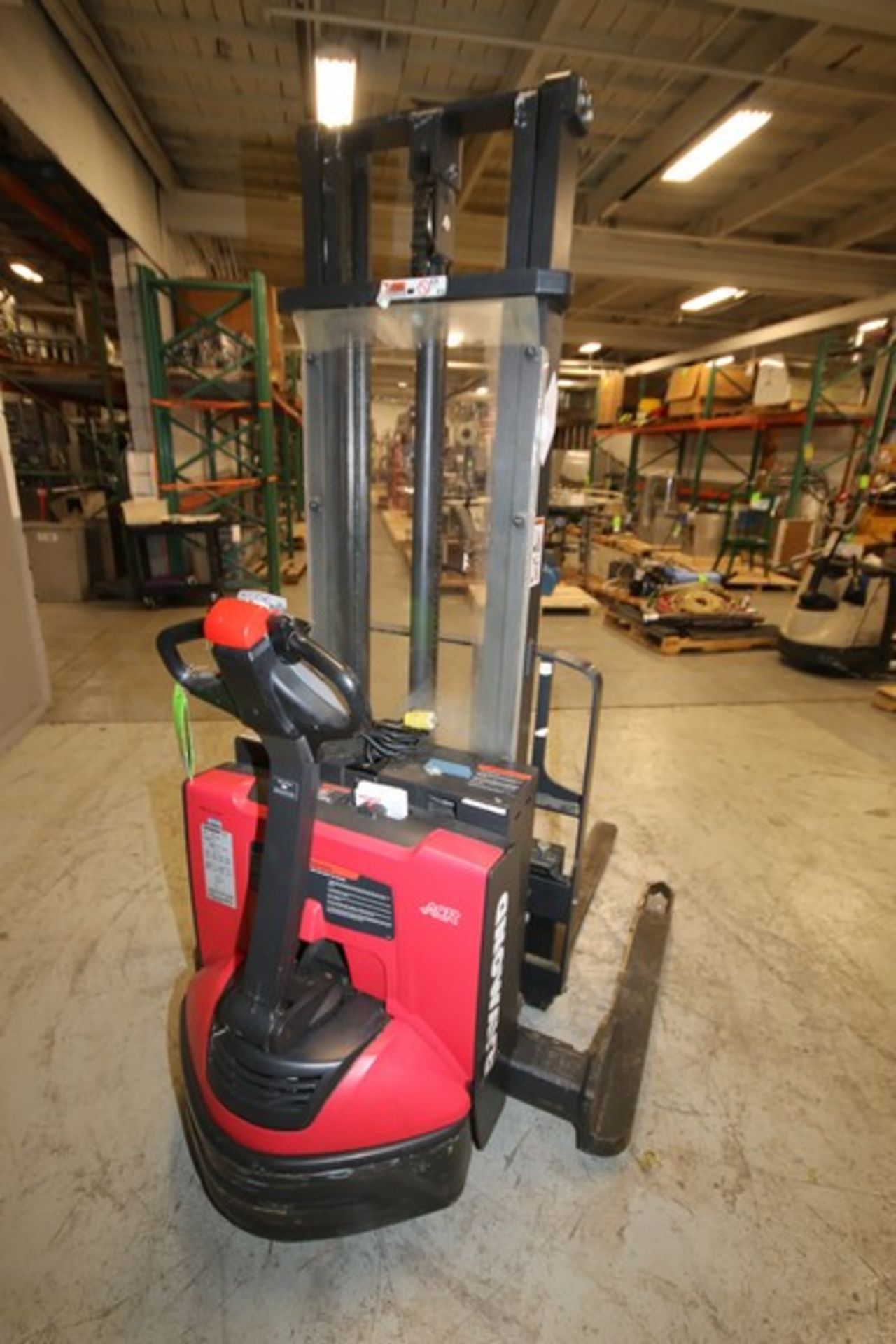 Raymond 2,000 lb Capacity 24V Walkie Pallet Stacker, Model 6210, SN 621-16-10589, with Self - Image 3 of 7