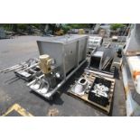 Koss 66" L x 29" W x 43" D S/S Ribbon Blender, SN 3067A, (Dismantled) with 24" W Ribbon & 5 hp/