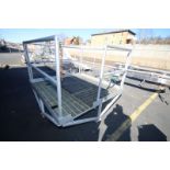 75" x 75" x 20" H Operator's Platform with Plastic Grating and Handrail (INV#101782) (Located @