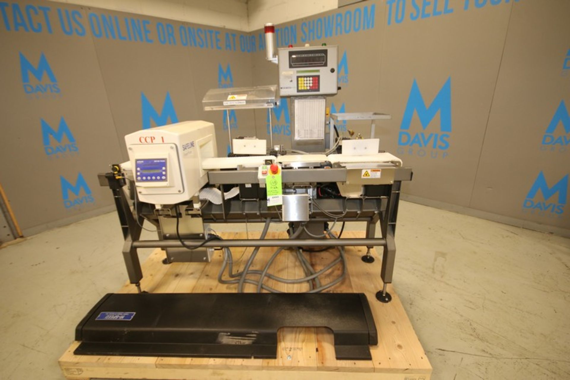 Mettler Toledo / Safeline Checkweigher / Metal Detector System, Checkweigher - Model #MM, S/N S